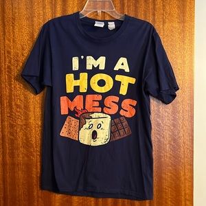 Men’s tee, navy color